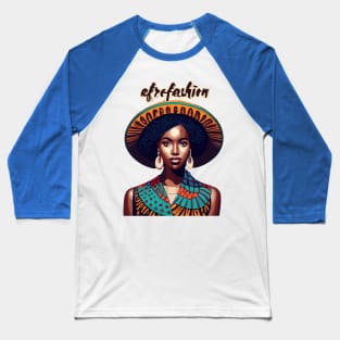 Afro Fashion Baseball T-Shirt